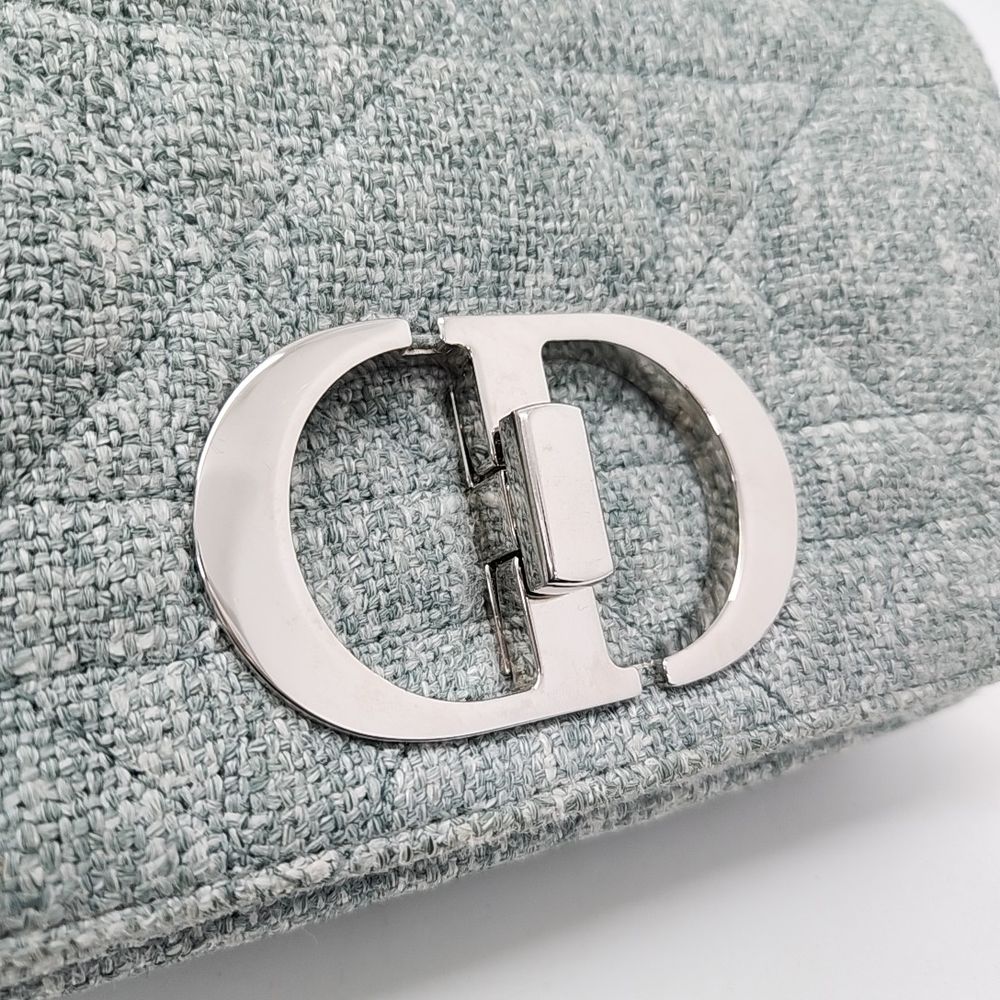 Christian Dior Linen Caro Bag Small M9241 (10040868)