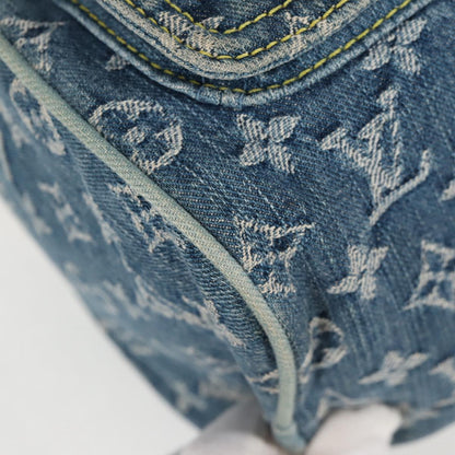 Louis Vuitton Monogram Denim Neo Speedy Hand Bag Blue M95019 Lv