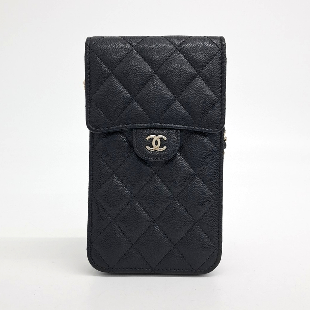 Chanel Caviar Phone Holder Cross Bag Ap3880 (10019204)
