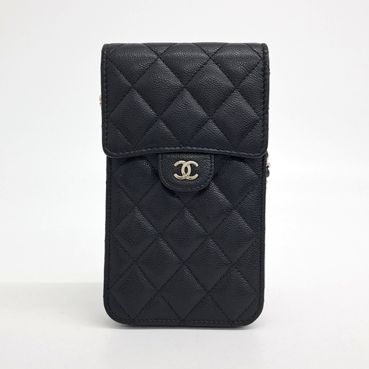 Chanel Caviar Phone Holder Cross Bag Ap3880 (10019204)
