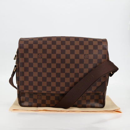Louis Vuitton Damier Ebene Shelton Mm Shoulder Bag N41149 Lv