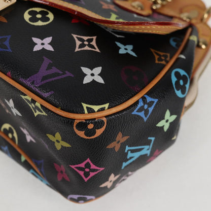 Louis Vuitton Monogram Multicolor Gracie Mm Hand Bag Black M92591