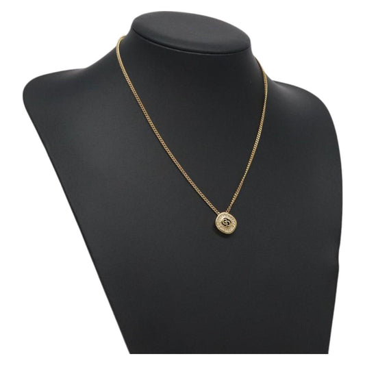 Christian Dior Necklace Metal Gold
