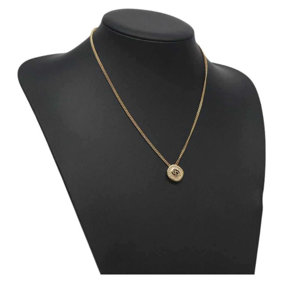 Christian Dior Necklace Metal Gold