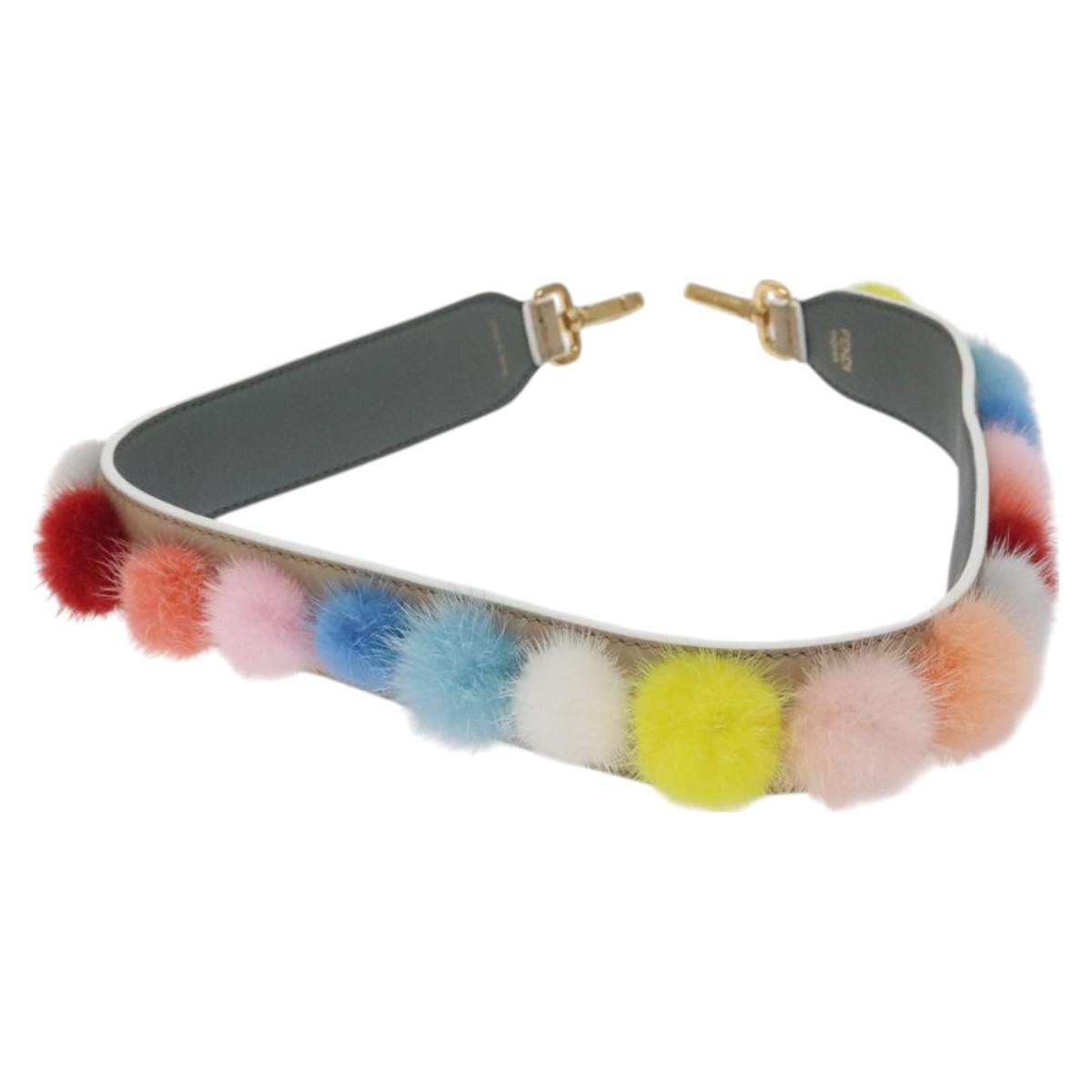 Fendi Shoulder Strap Leather Multicolor