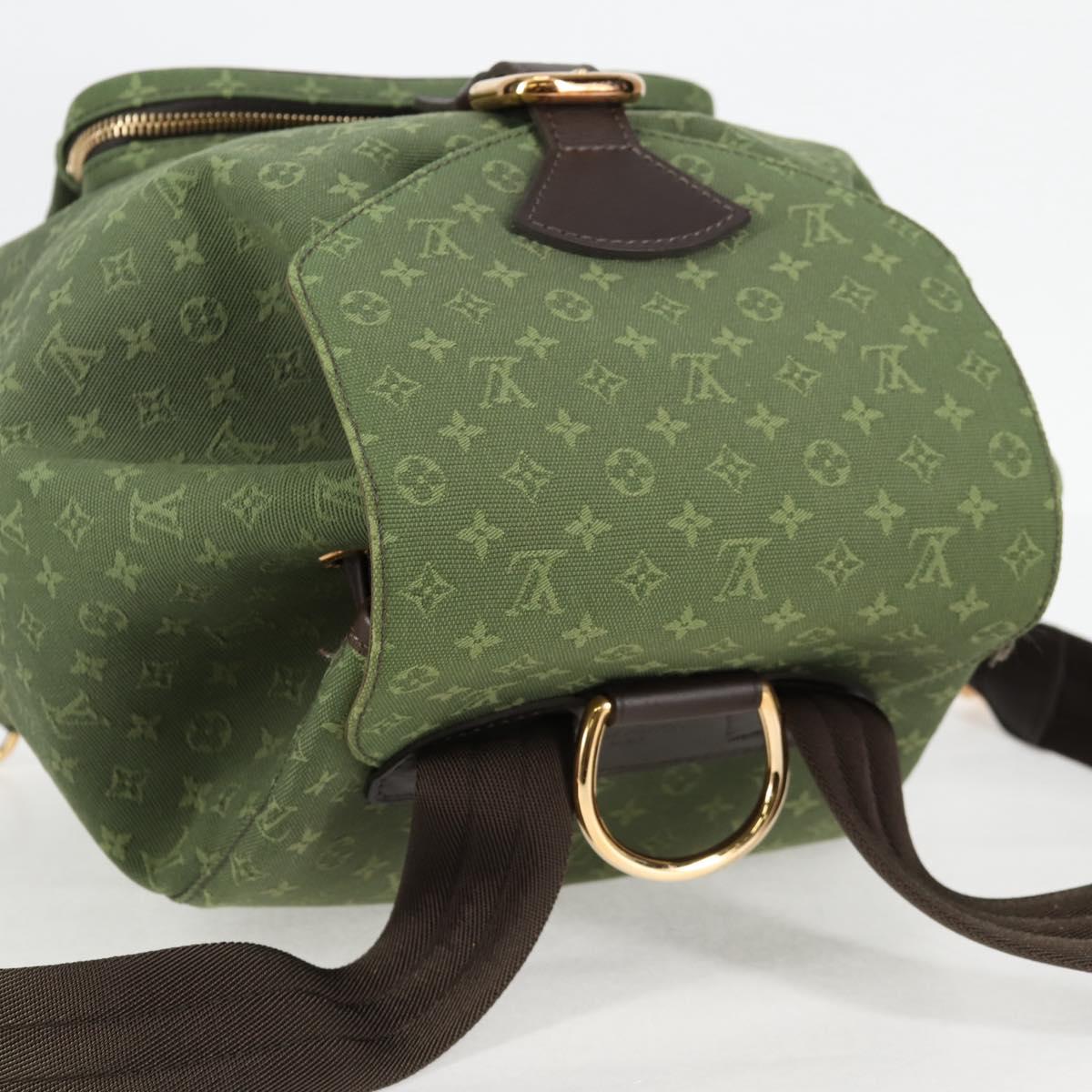 Louis Vuitton Monogram Mini Montsouris Gm Backpack Tst Khaki M92456
