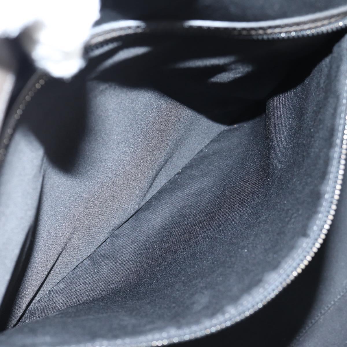 Christian Dior Tote Bag Trotter Canvas Gray Silver