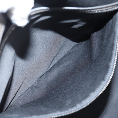 Christian Dior Tote Bag Trotter Canvas Gray Silver