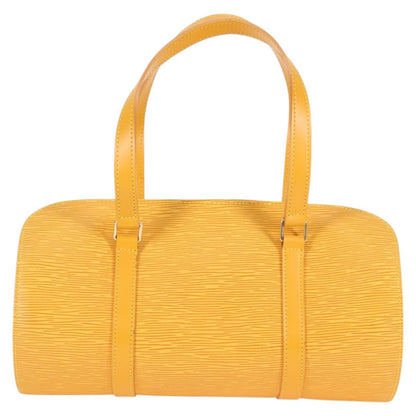 Louis Vuitton Epi Soufflot Hand Bag Yellow M52229 Lv