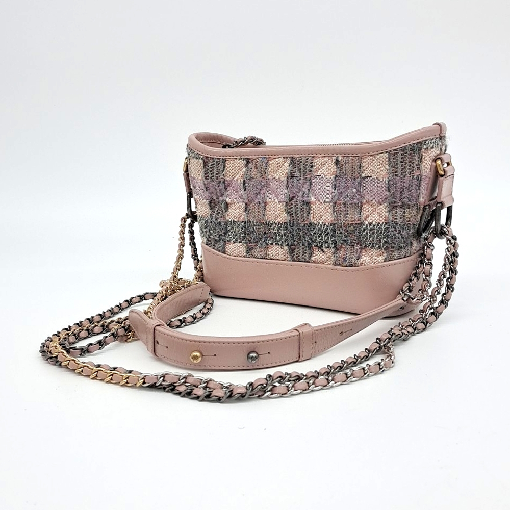 Chanel Tweed Gabrielle Hobo Bag Small (10021375)