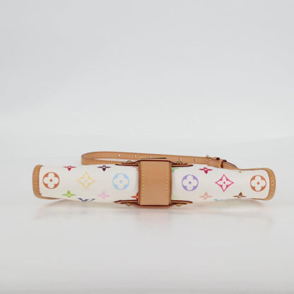 Louis Vuitton Multicolor Shirley Shoulder Bag White M40049 Lv