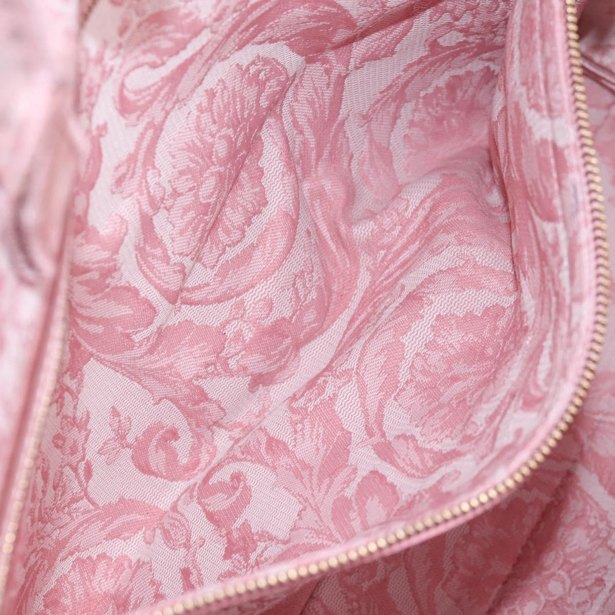 Versace Athena Barocco Tote Bag Canvas 2WAY Pink