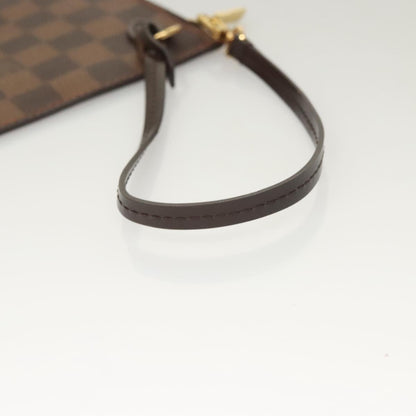 Louis Vuitton Damier Ebene Neverfull Mm Pouch Accessory Pouch Lv