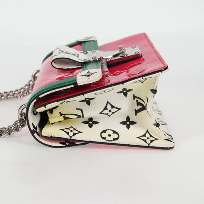Louis Vuitton Vernis Winewood Pm Shoulder Bag Rose Pop M90443 Lv