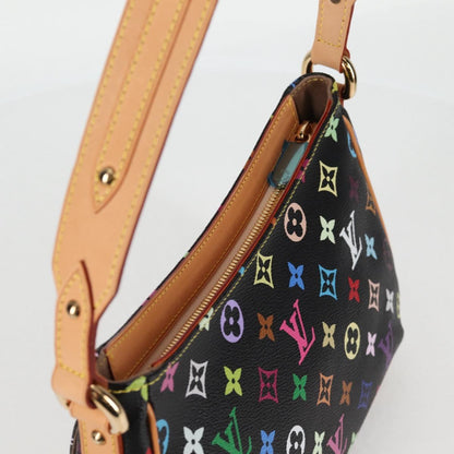 Louis Vuitton Monogram Multicolor Lodge Pm Hand Bag Black M40054 Lv
