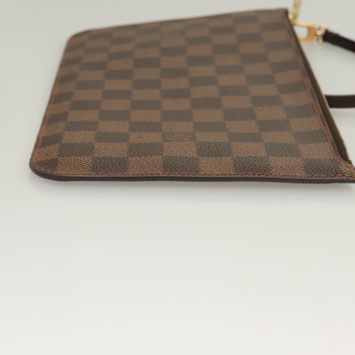 Louis Vuitton Damier Ebene Neverfull Mm Pouch Accessory Pouch Lv