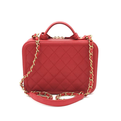 Chanel Caviar Cosmetic Tote And Shoulder Bag (1533725)