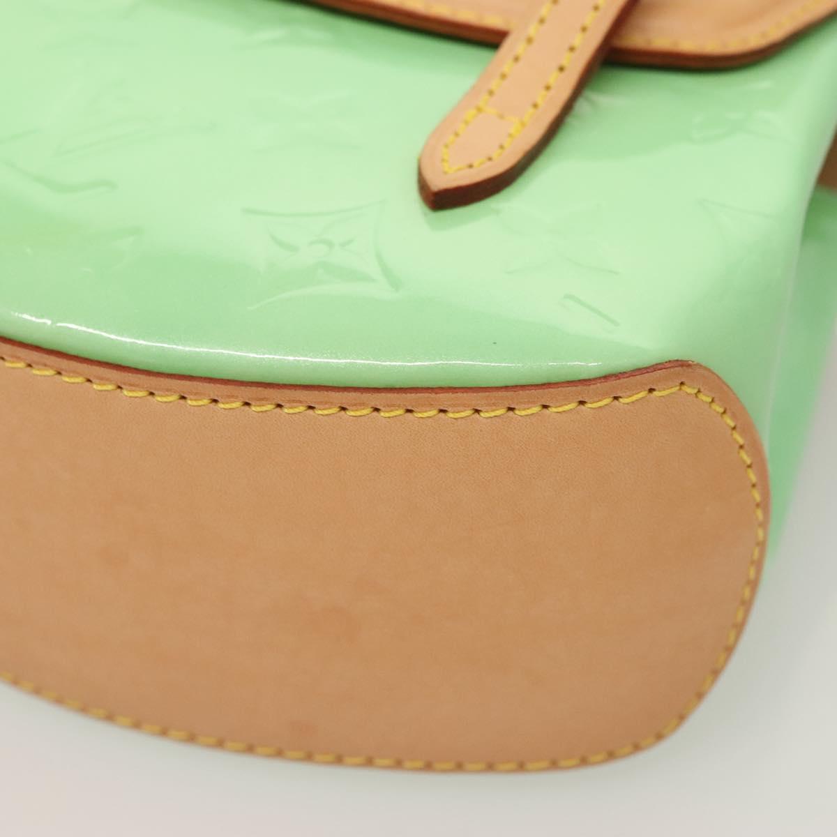 Louis Vuitton Vernis Biscayne Bay Pm Shoulder Bag Peppermint M91289