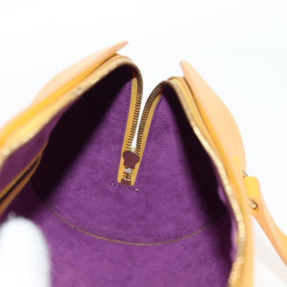 Louis Vuitton Epi Soufflot Hand Bag Yellow M52229 Lv