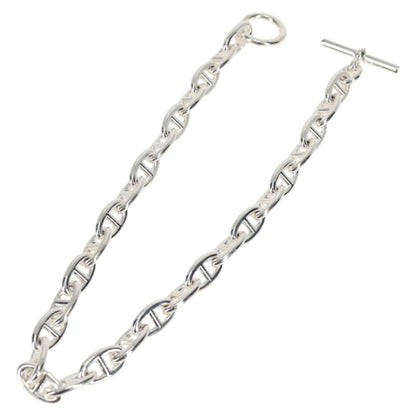 Hermes Chaine D'ancre Gm Necklace Ag925 29 Links Silver