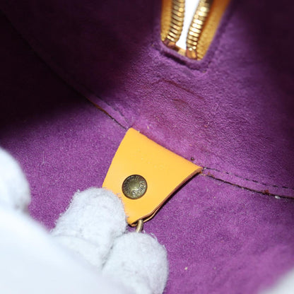 Louis Vuitton Epi Soufflot Hand Bag Yellow M52229 Lv