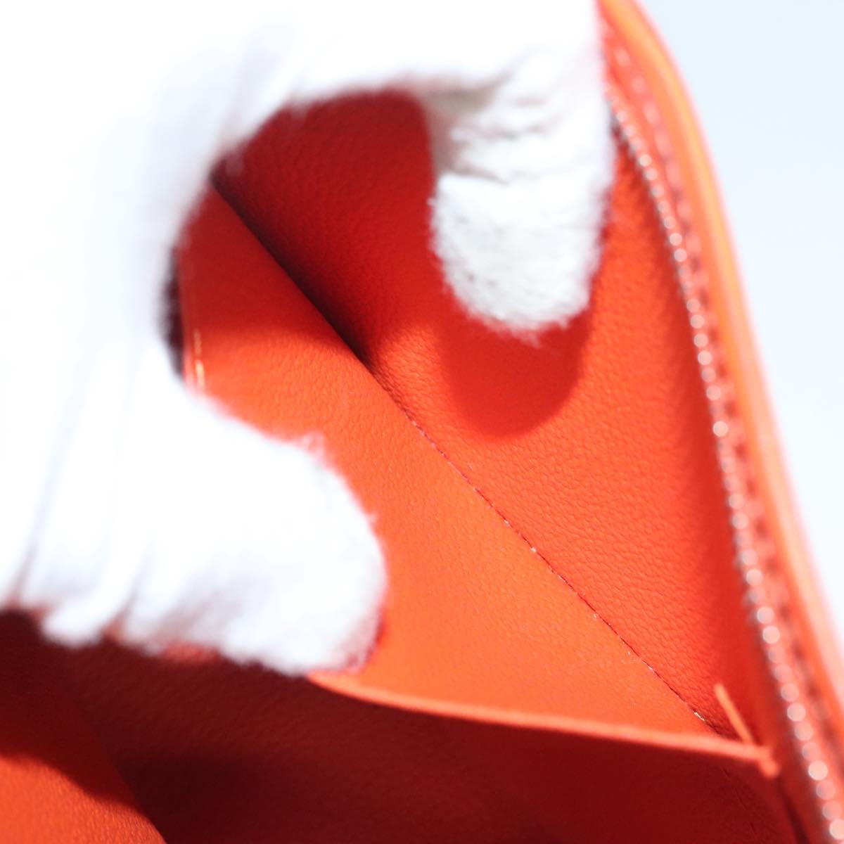 Louis Vuitton Epi Posh Toilet Pouch Orange Pimon M41084 Lv