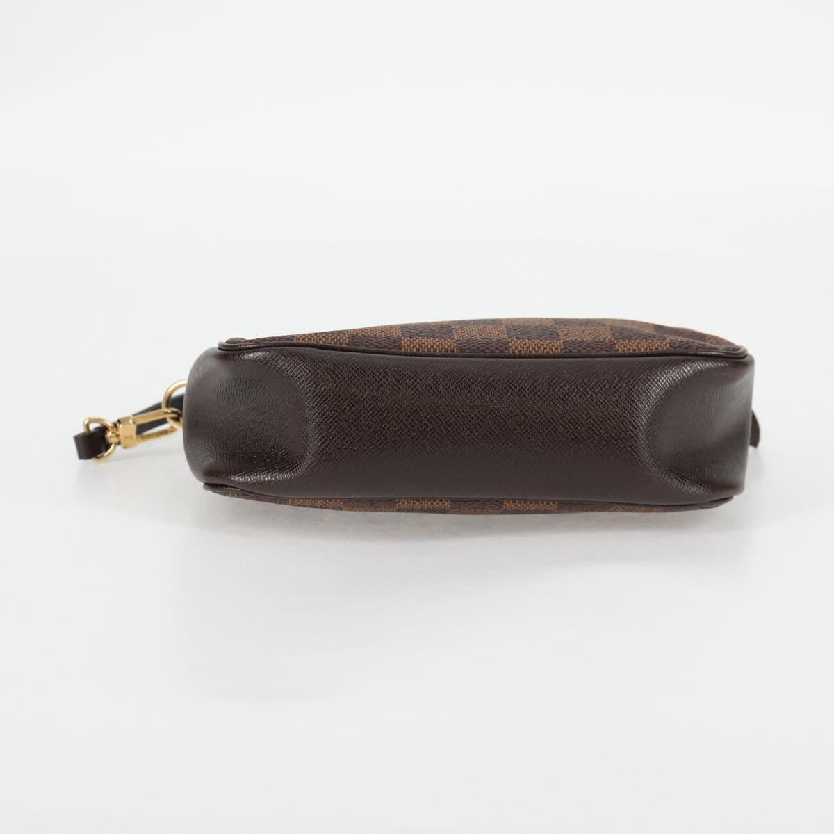 Louis Vuitton Damier Ebene Trousse Makeup Pouch N51982 Lv