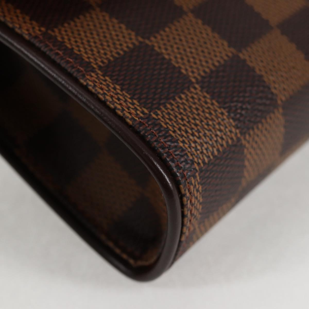 Louis Vuitton Damier Ebene Pochette Florentine Waist Bag N51856 Lv