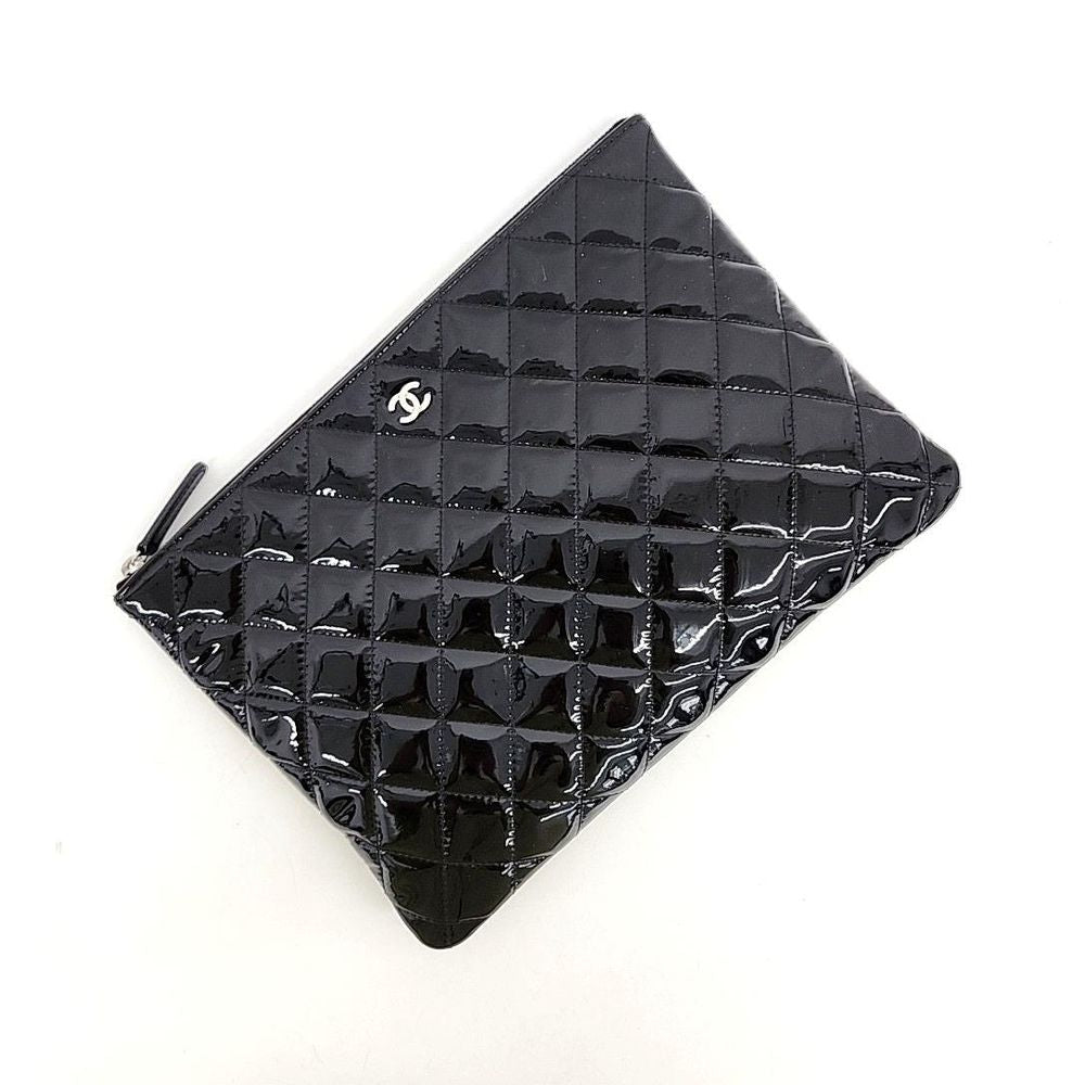 Chanel Patent Clutch New Medium (9371959)