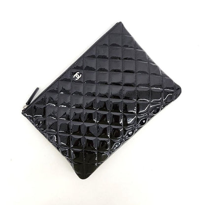 Chanel Patent Clutch New Medium (9371959)