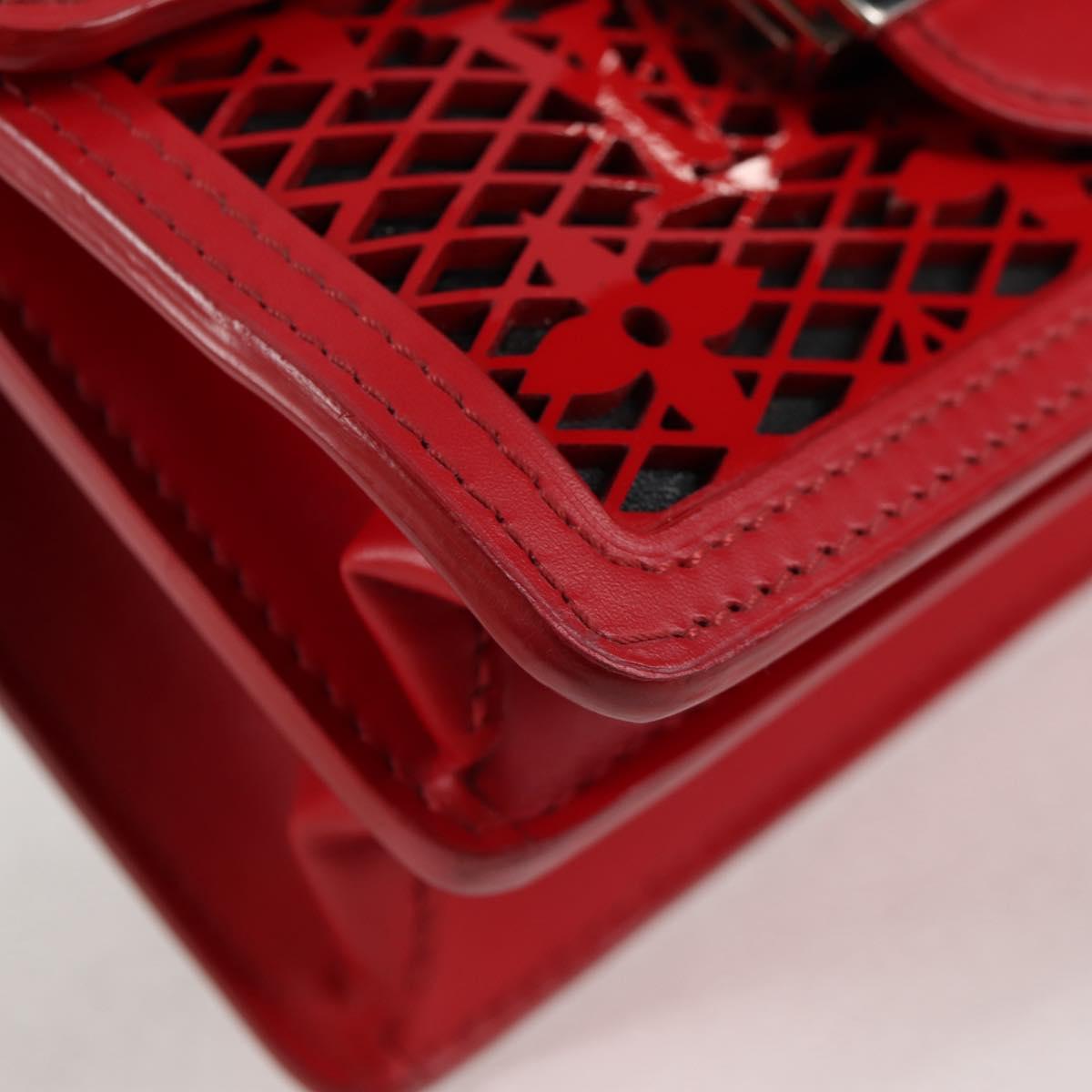 Louis Vuitton Monogram Lace Dauphine Mini Shoulder Bag Red M20359