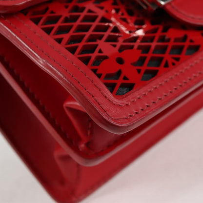 Louis Vuitton Monogram Lace Dauphine Mini Shoulder Bag Red M20359