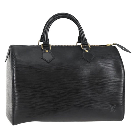 Louis Vuitton Epi Speedy 30 Hand Bag Noir Black M43002 Lv