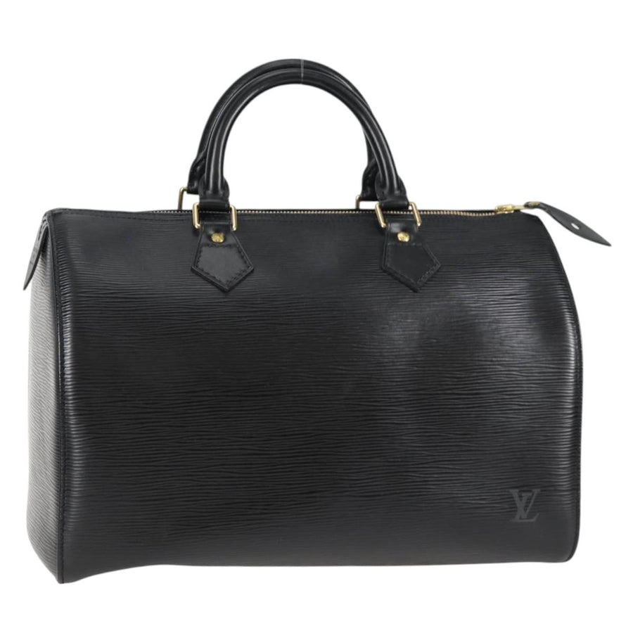 Louis Vuitton Epi Speedy 30 Hand Bag Noir Black M43002 Lv