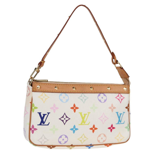 Louis Vuitton Multicolor Pochette Accessoires Pouch White M92649