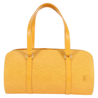 Louis Vuitton Epi Soufflot Hand Bag Yellow M52229 Lv