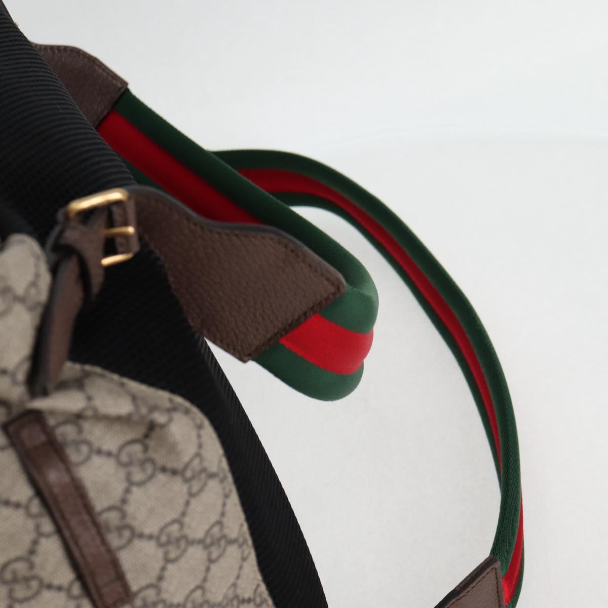 Gucci Gg Supreme Disney Collaboration Backpack Pvc Beige Gold 460029