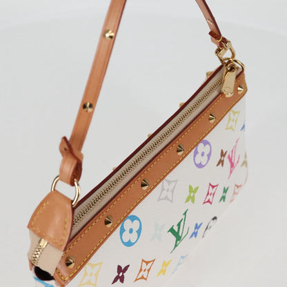 Louis Vuitton Multicolor Pochette Accessoires Pouch White M92649