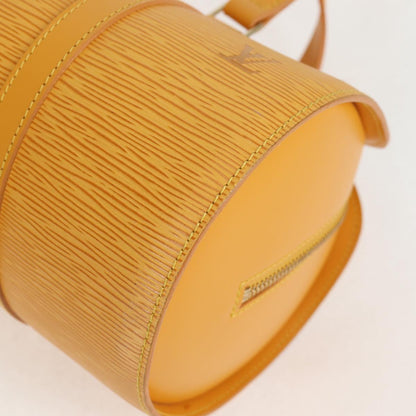 Louis Vuitton Epi Soufflot Hand Bag Yellow M52229 Lv