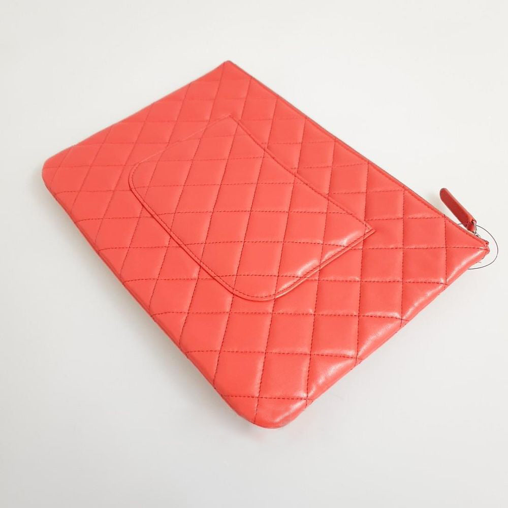 Chanel Lambskin Clutch New Medium (8990962)