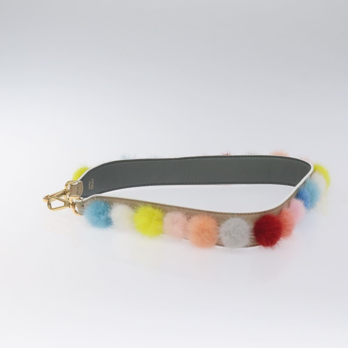 Fendi Shoulder Strap Leather Multicolor