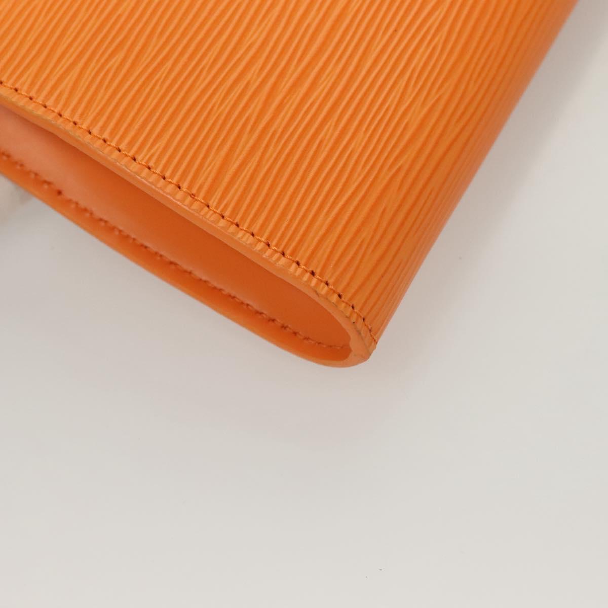 Louis Vuitton Epi Pochette Accessoires Pouch Orange Mandarin M5294h