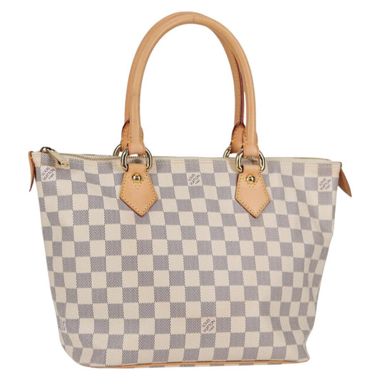 Louis Vuitton Damier Azur Saleya Pm Tote Bag N51186 Lv