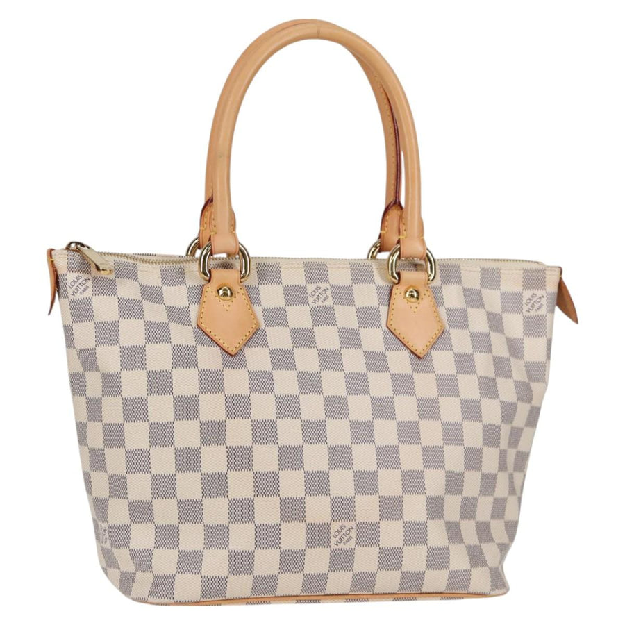 Louis Vuitton Damier Azur Saleya Pm Tote Bag N51186 Lv