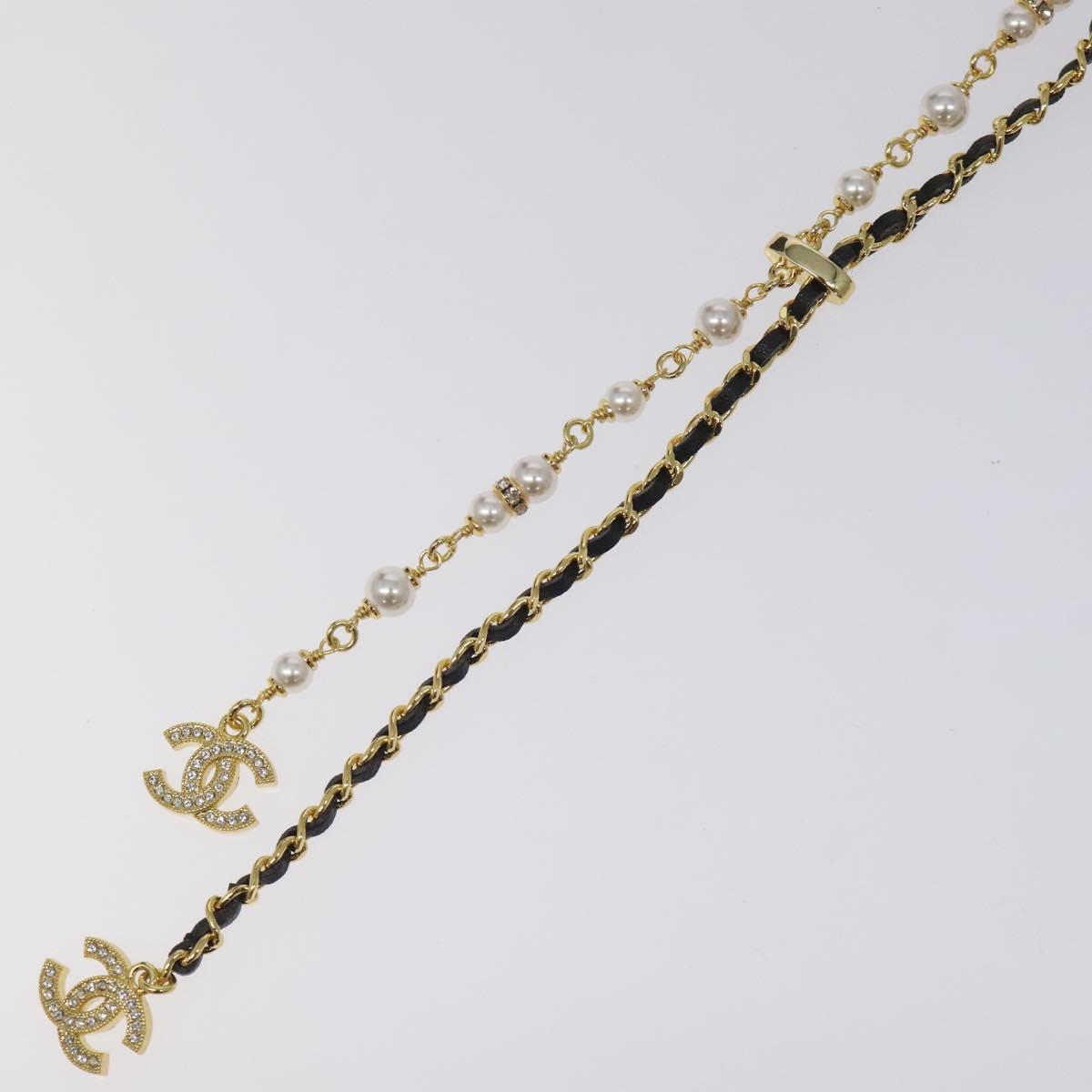 Chanel Coco Mark Chain Necklace Metal Made In 2024 Gold Cc