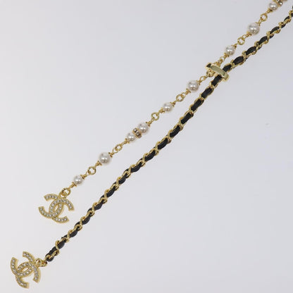 Chanel Coco Mark Chain Necklace Metal Made In 2024 Gold Cc