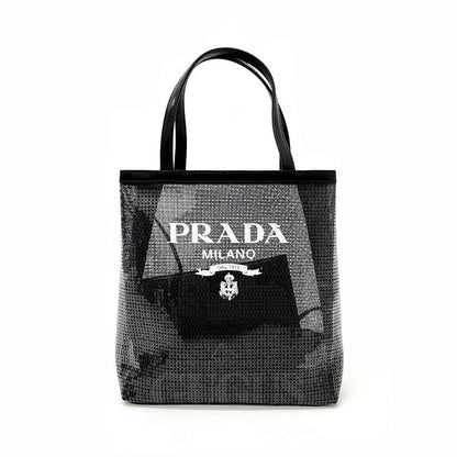 Prada Sequin Mesh Tote Bag (1567414)
