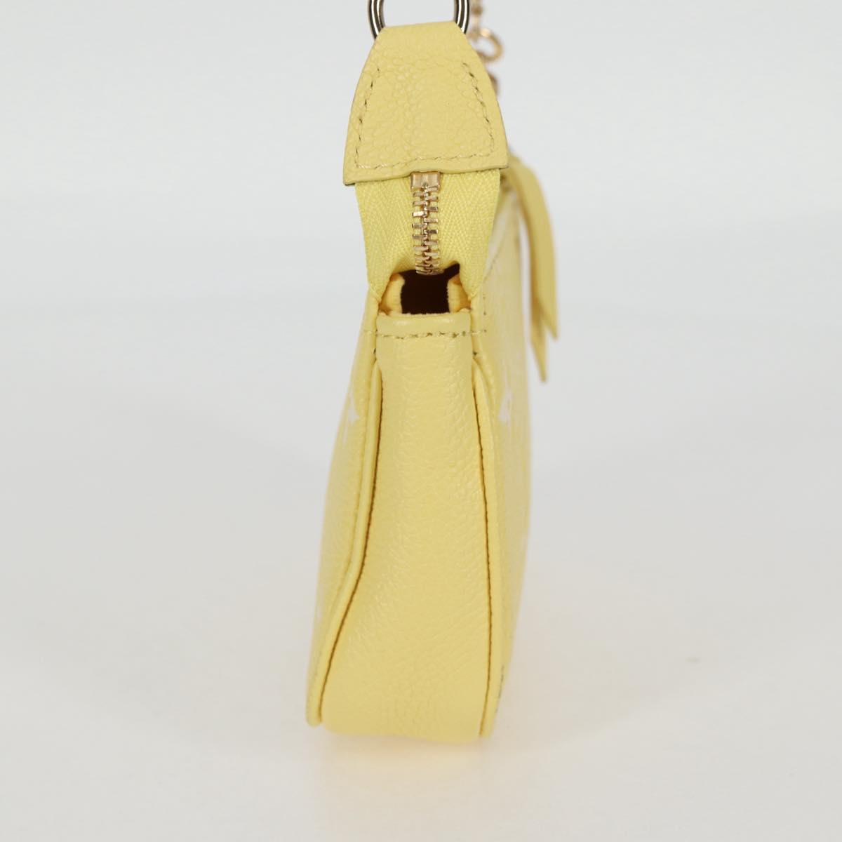 Louis Vuitton Empreinte Mini Pochette Accessoires Yellow M46129 Lv