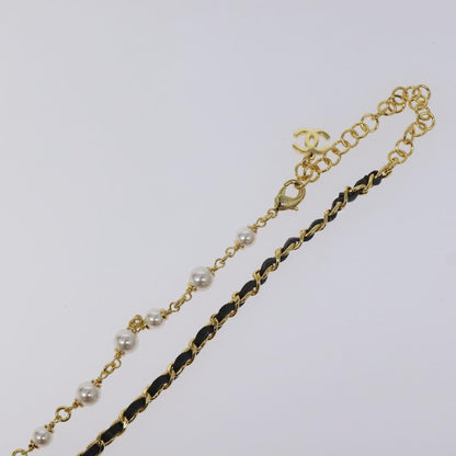 Chanel Coco Mark Chain Necklace Metal Made In 2024 Gold Cc
