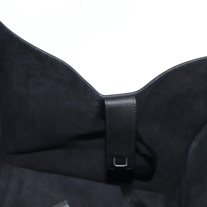 Celine Luggage Phantom Hand Bag Leather Black